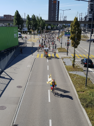 ZH 18.9.21 - auf der Pfingstweidstrasse